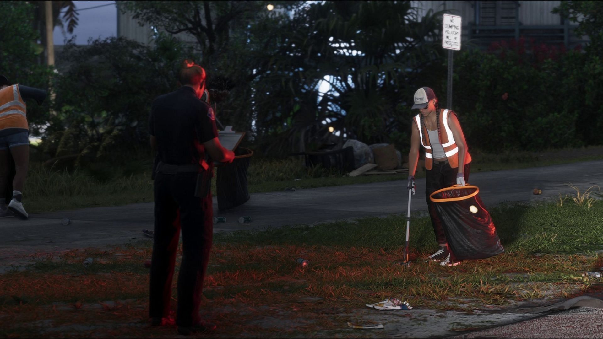 Lucia seems to have many side activities in the game (Image via Rockstar Games)